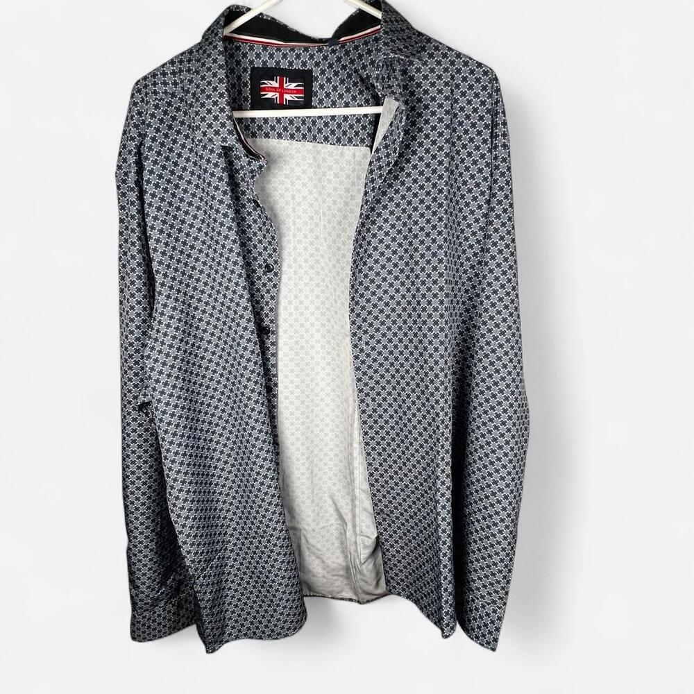 Soul of London - Men's Button Up Shirt - Size XXL
